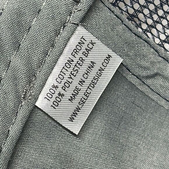 Knob Creek 100 Proof Gray Blue Trucker Hat SnapBack 100% Cotton - Picture 4 of 5